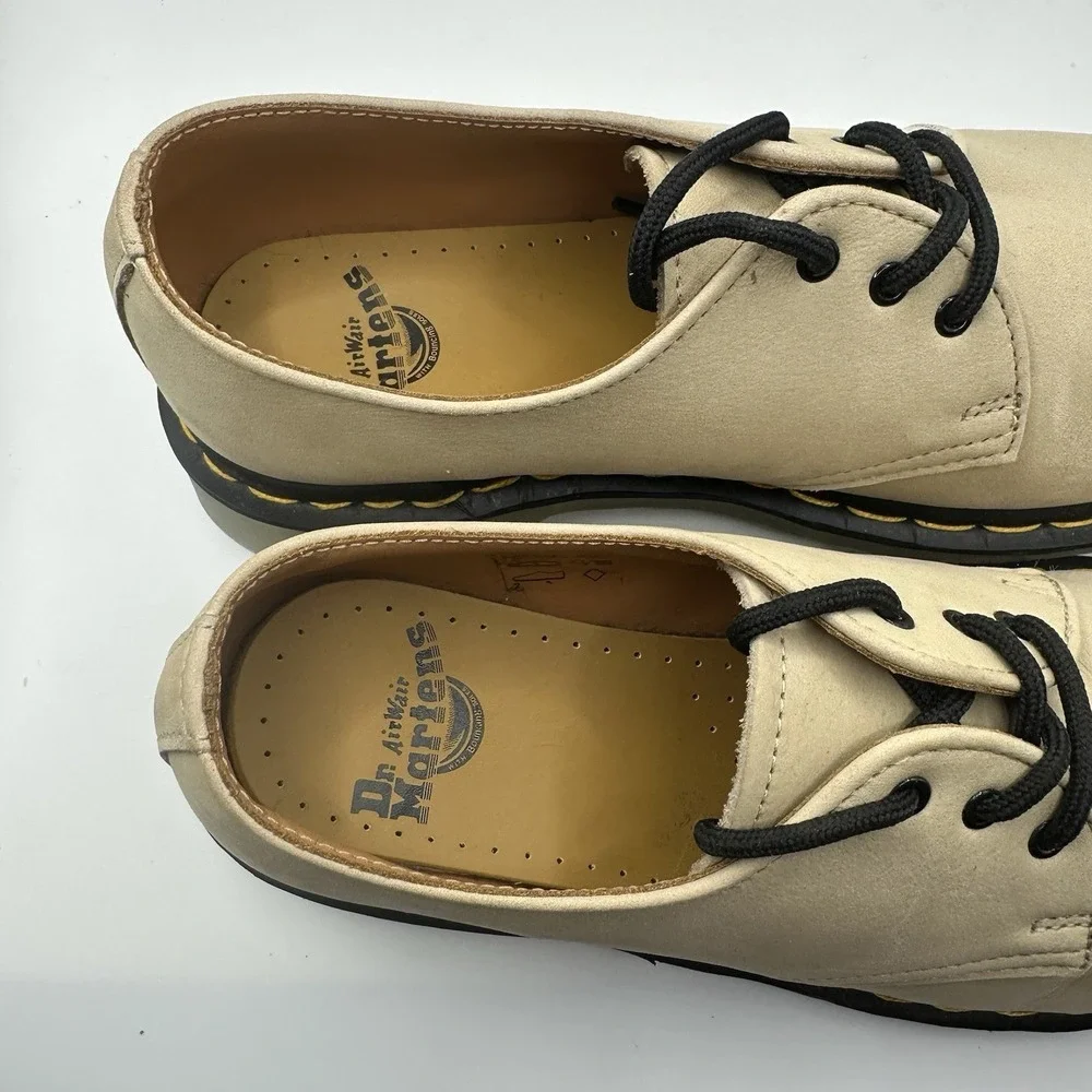Dr Martens 1461 Iced II Buttersoft Light Tan Leather Oxfords Men 7 Women 9‎ NEW
